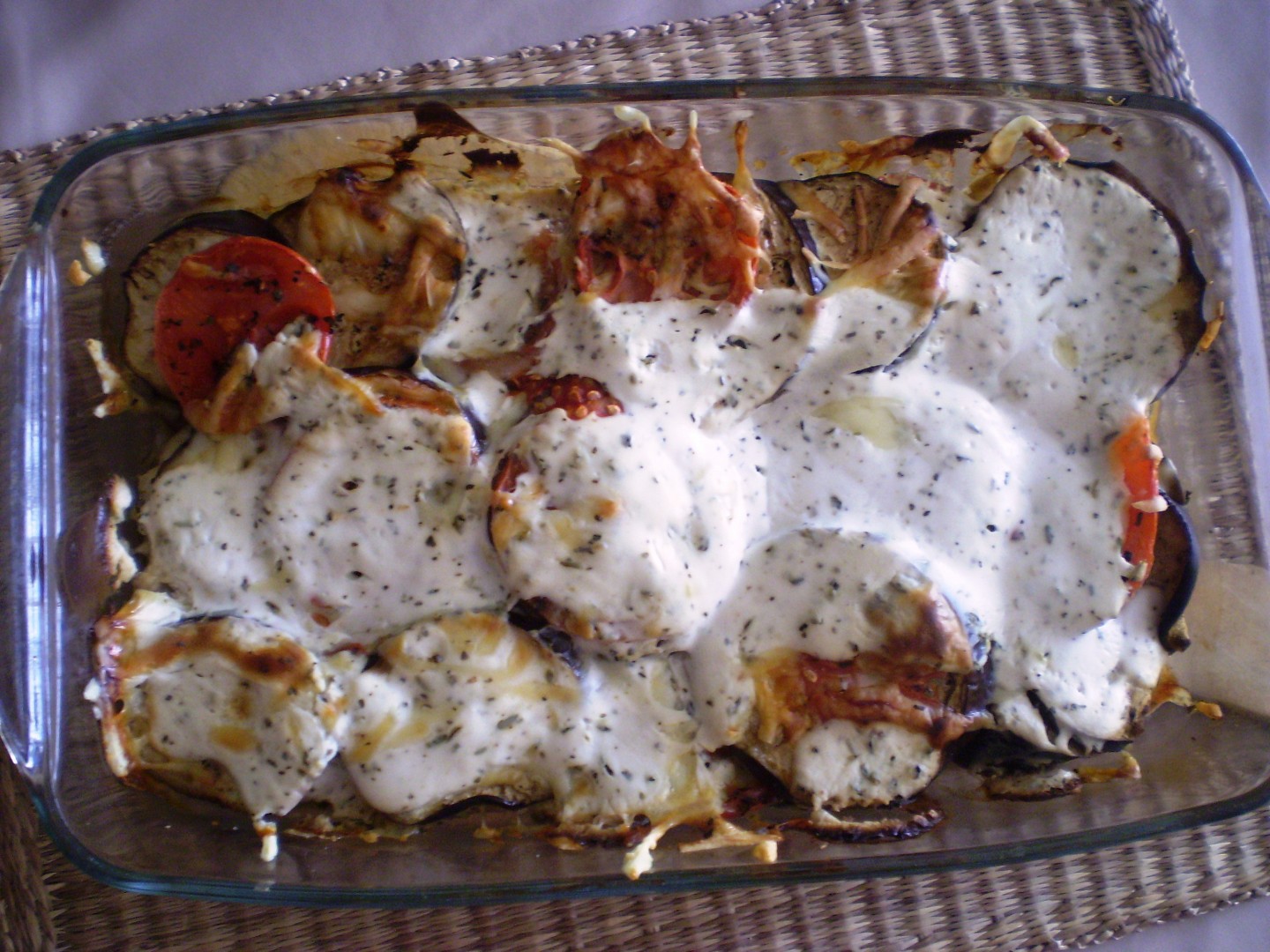 Pečené cukety s rajčaty