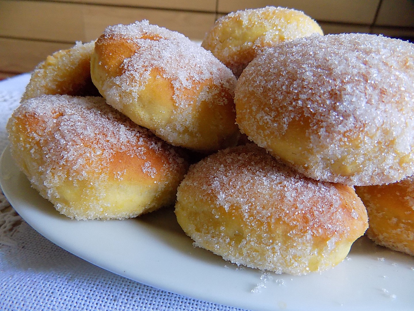 Pečené jogurtové koblihy