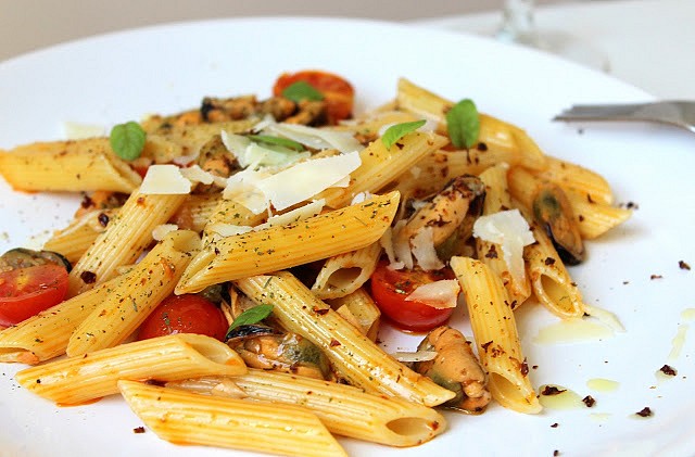 Penne se slávkami a parmezánem_5ff7ba0137f05.jpeg