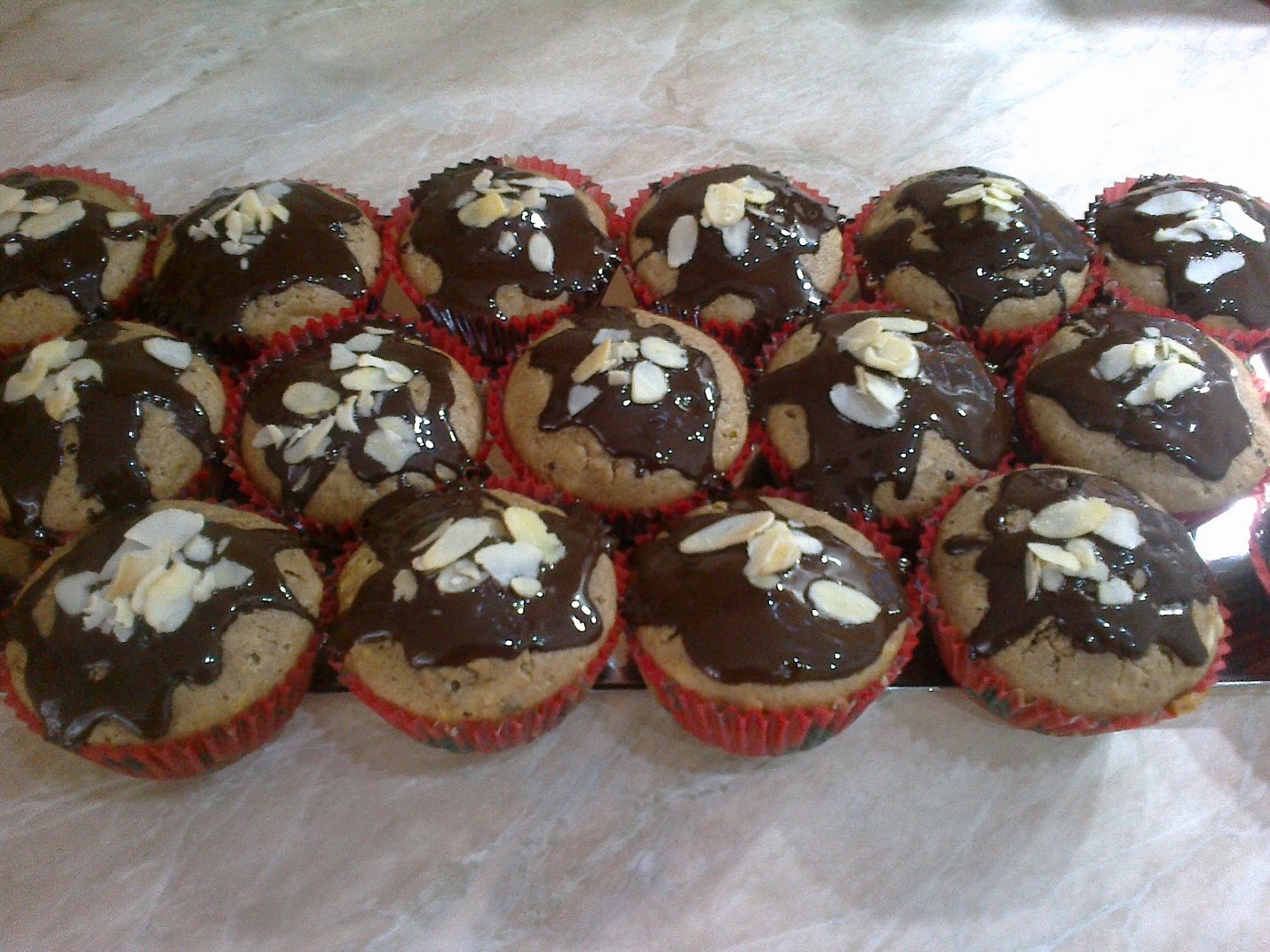 Perníkové muffiny s čokoládou