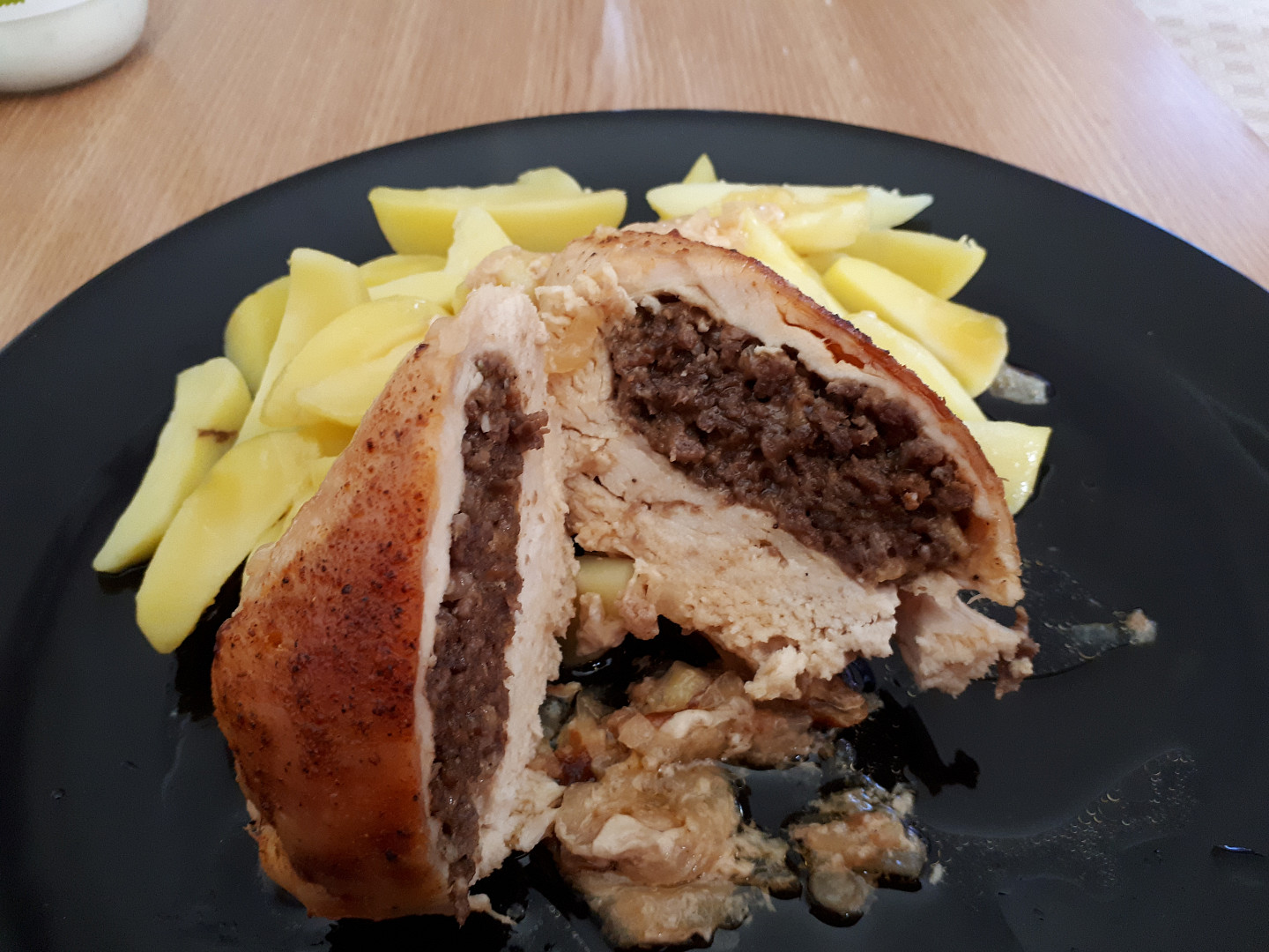 Plněná kuřecí prsíčka