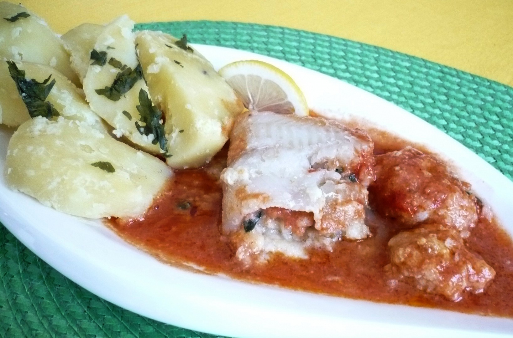 Plněné rybí filety