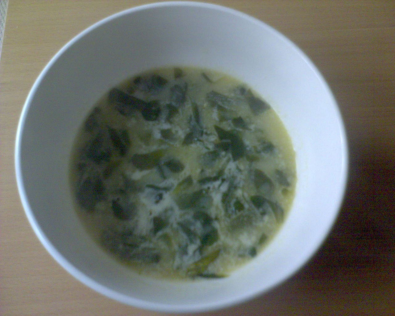 Polévka z polníčku