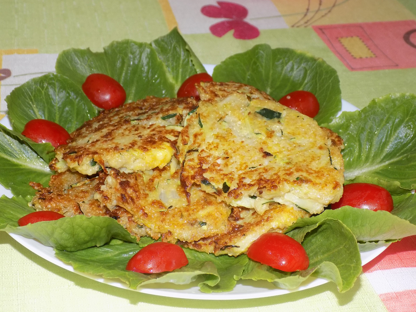 Quinoa-cuketové placičky (veganské)