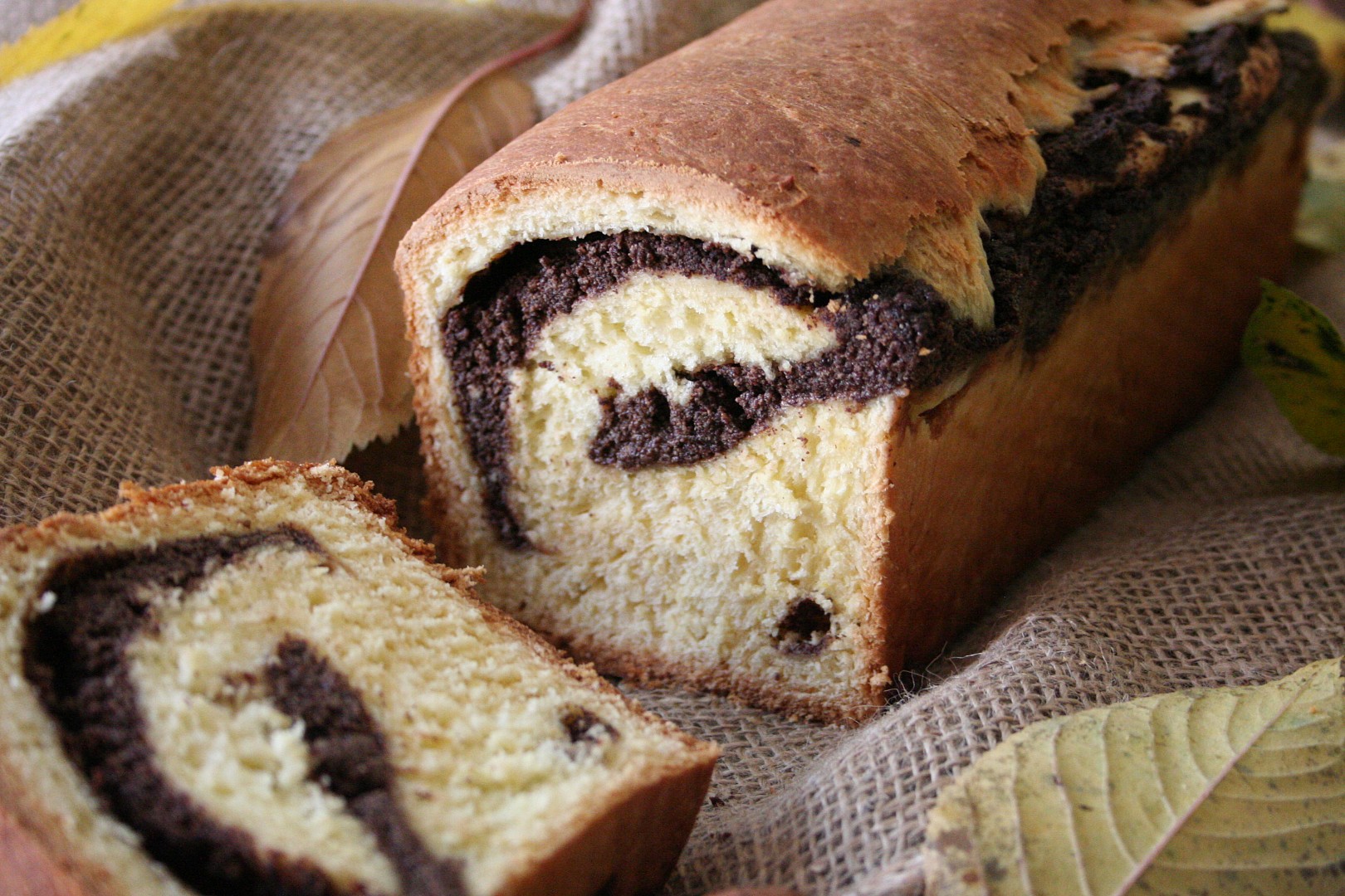 Rolovaný makový chlebíček