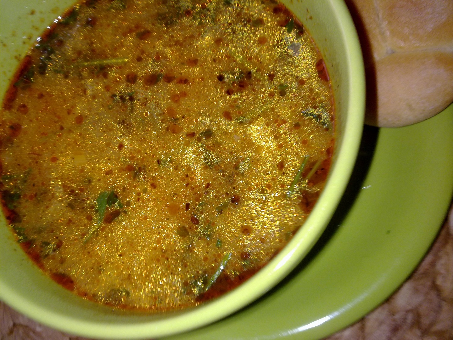 Rychlá drštková polévka na pórku, zelenin. základu  s chilli papričkou_5ffa9a4b9322f.jpeg