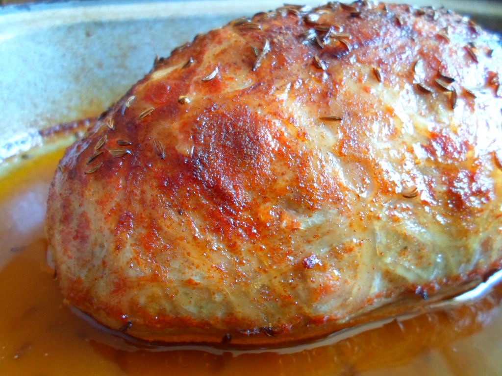 Sekaná bez vajec se smetanou a uzeným masem