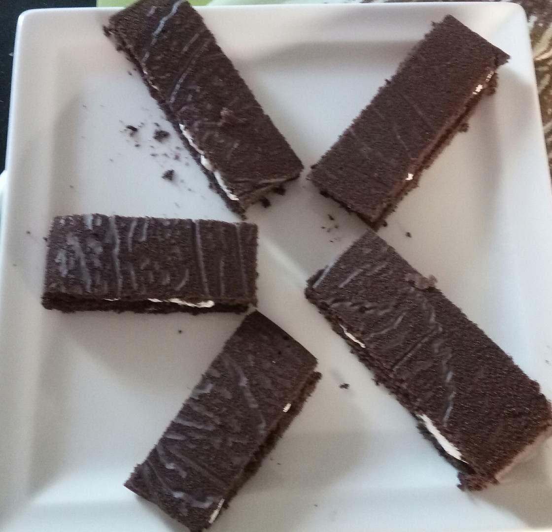 Semolinový kinder řez