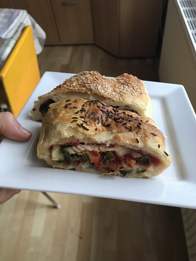 Slané záviny dvou chutí