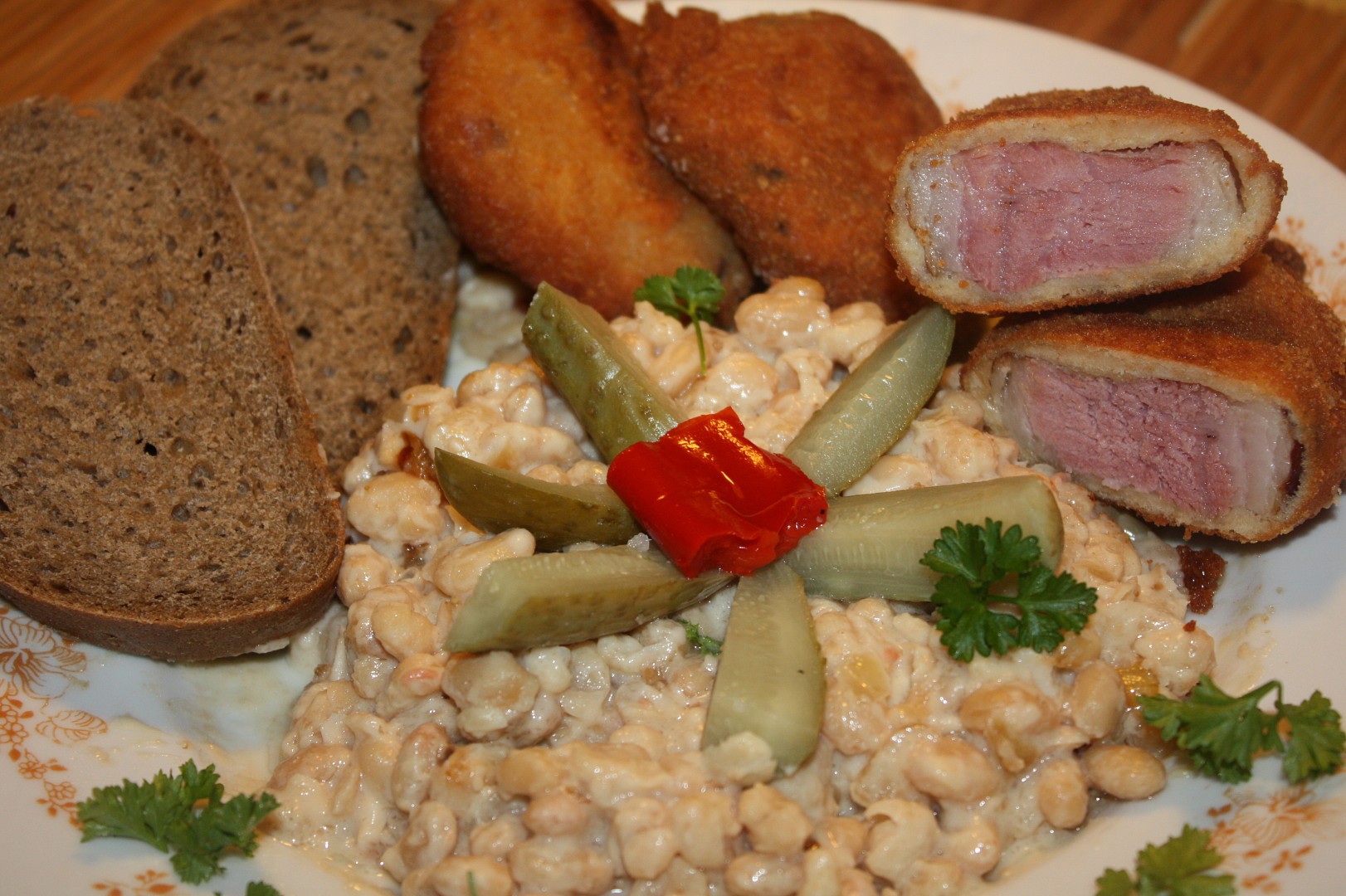 Smažený uzený bůček