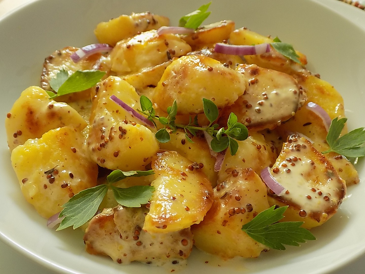 Smetanové brambory z pánve