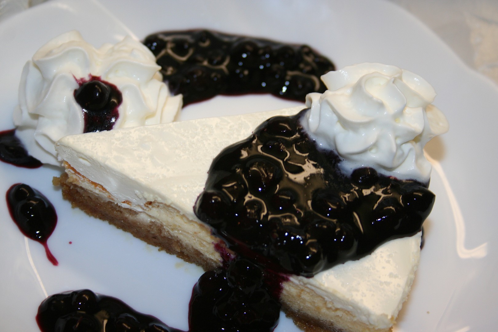 Snadný a lahodný cheescake s borůvkami podle Lízy