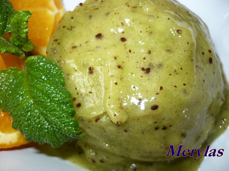 Sorbet z kiwi