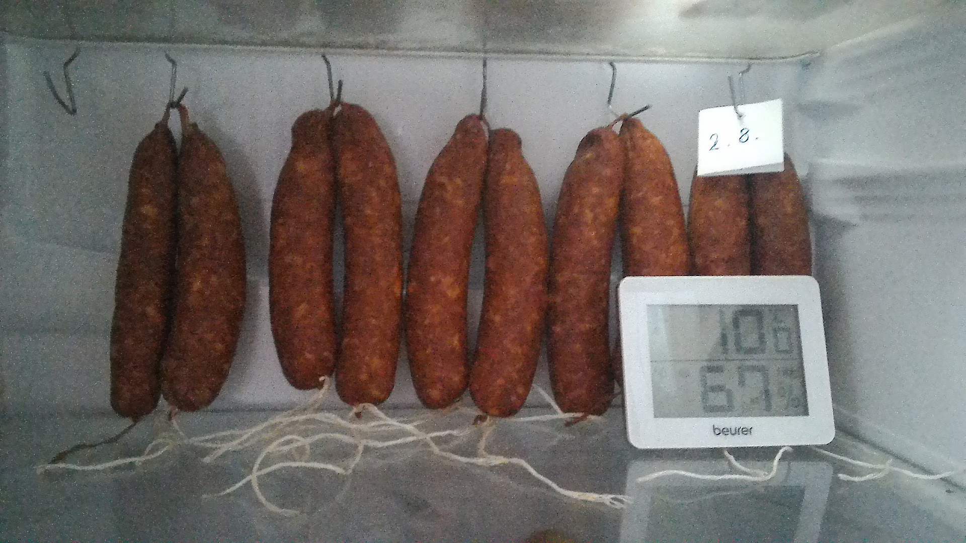 Španělská sušená klobása chorizo