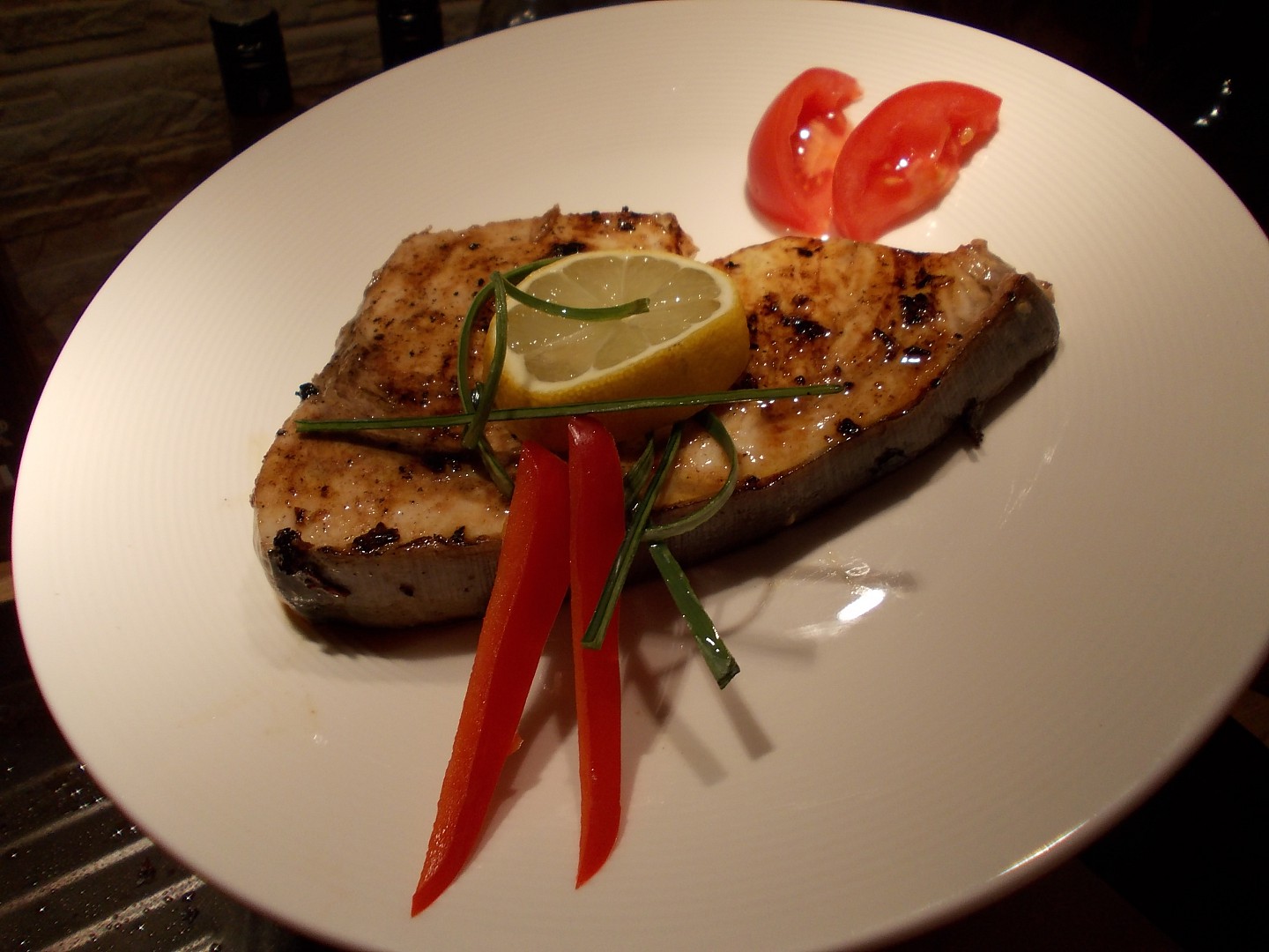 Steak z čerstvého mečouna