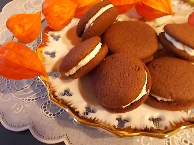 Sušenky se šlehačkou