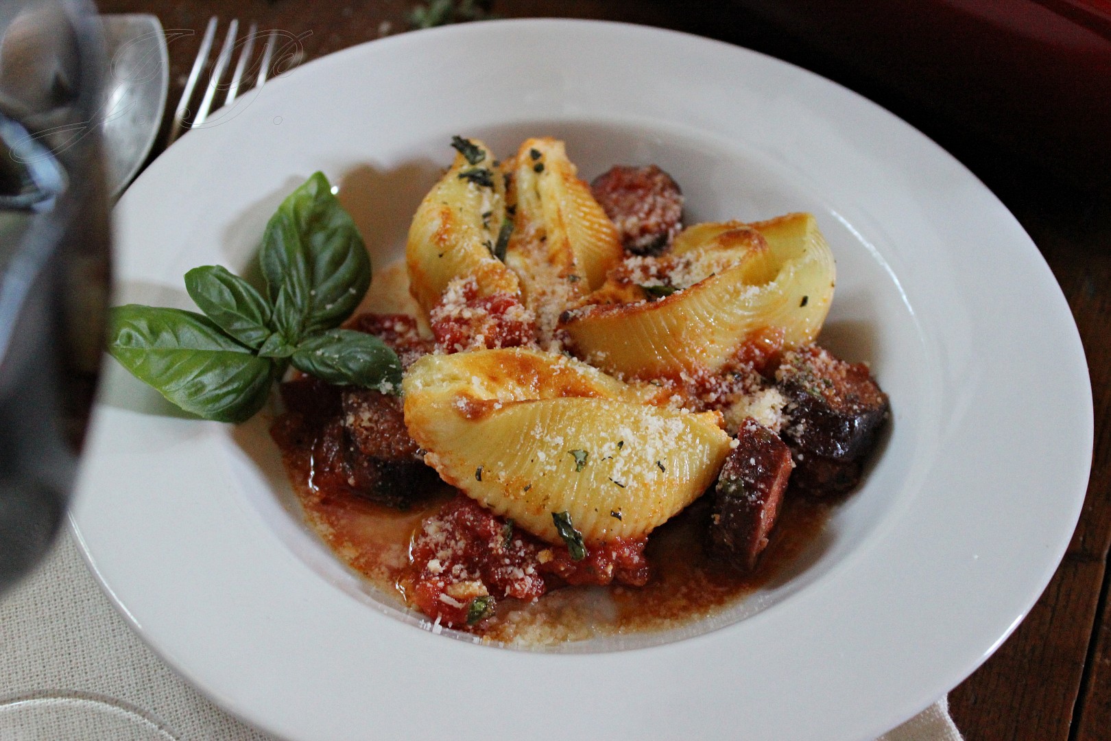 Těstoviny plněné 4 druhy sýra