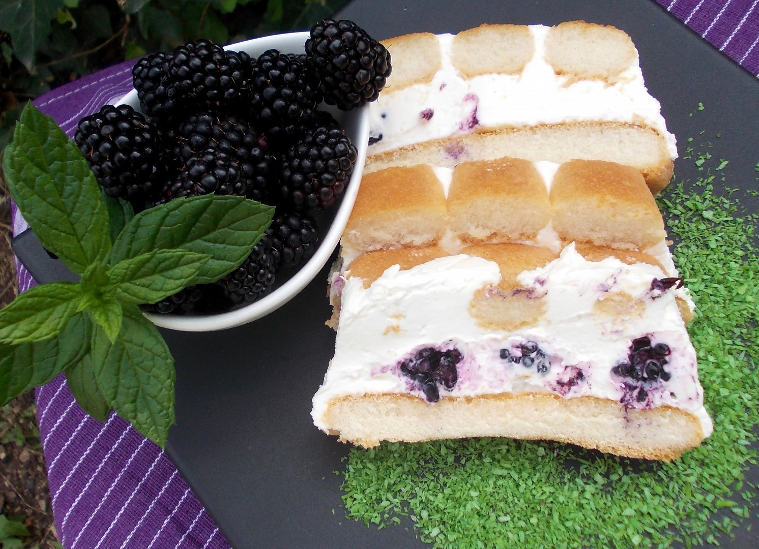 Tvarohový ovocný dezert