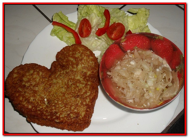 Valentýnské bramboráčky