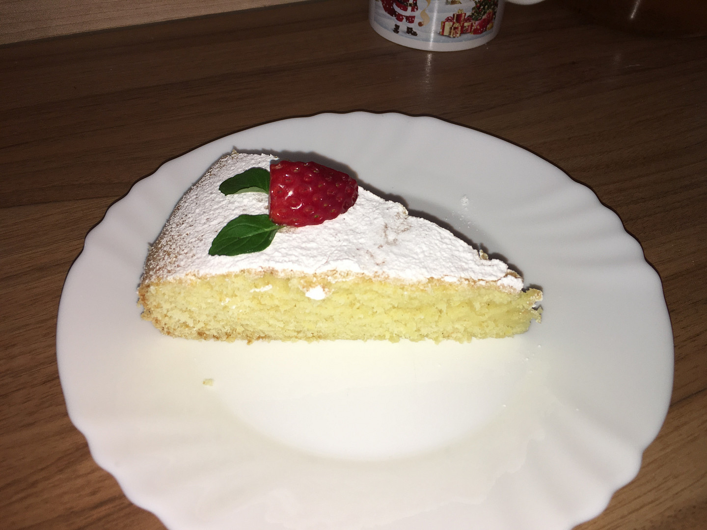 Vanilkový hrnkový koláč