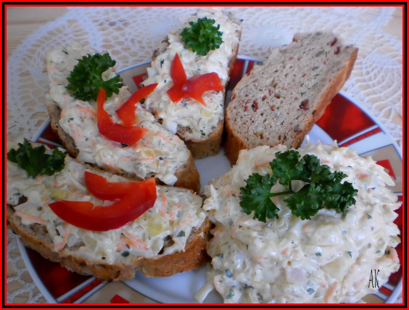 Vitamínová pomazánka – salát