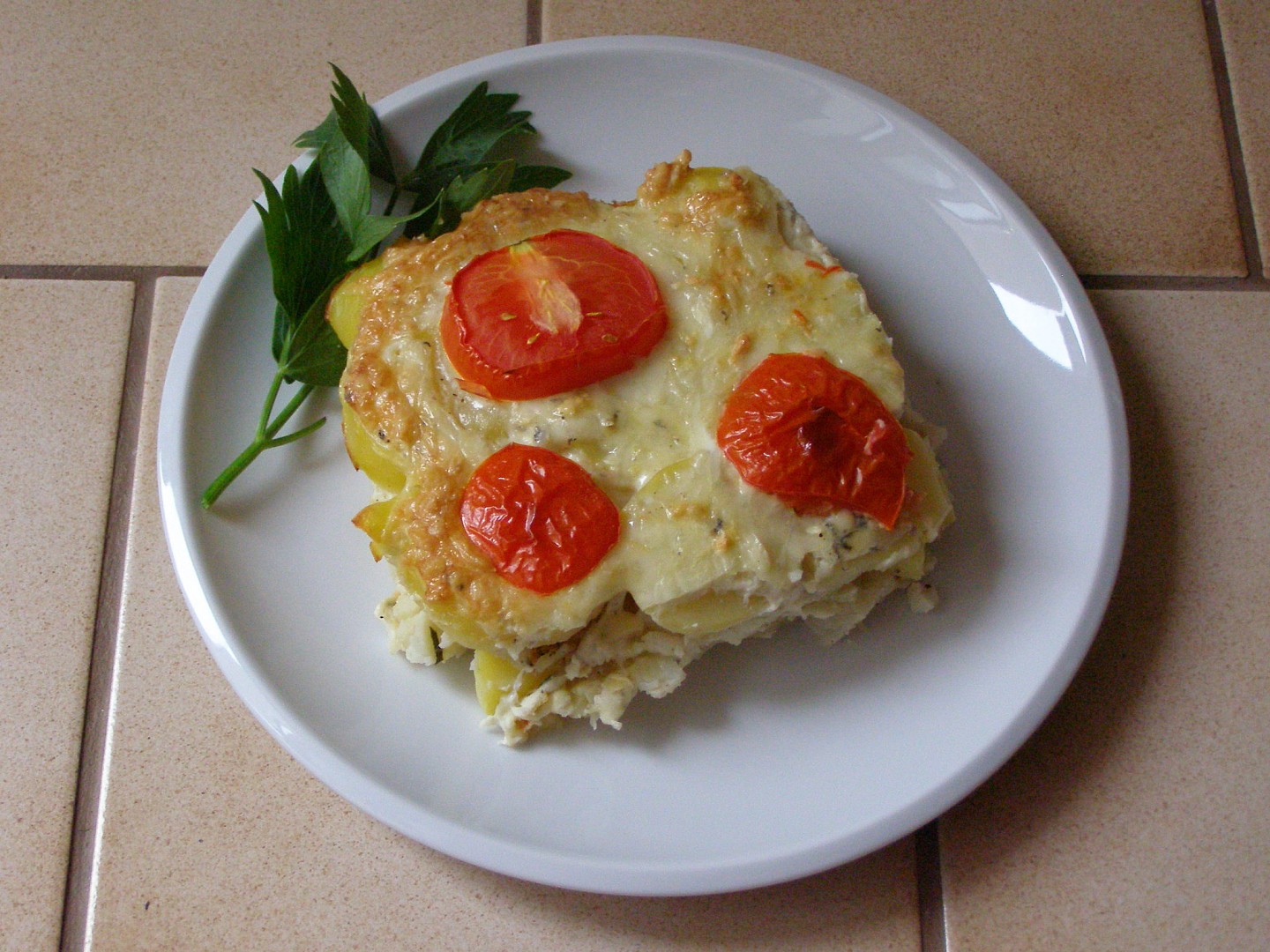 Zapékaný květák s libečkem