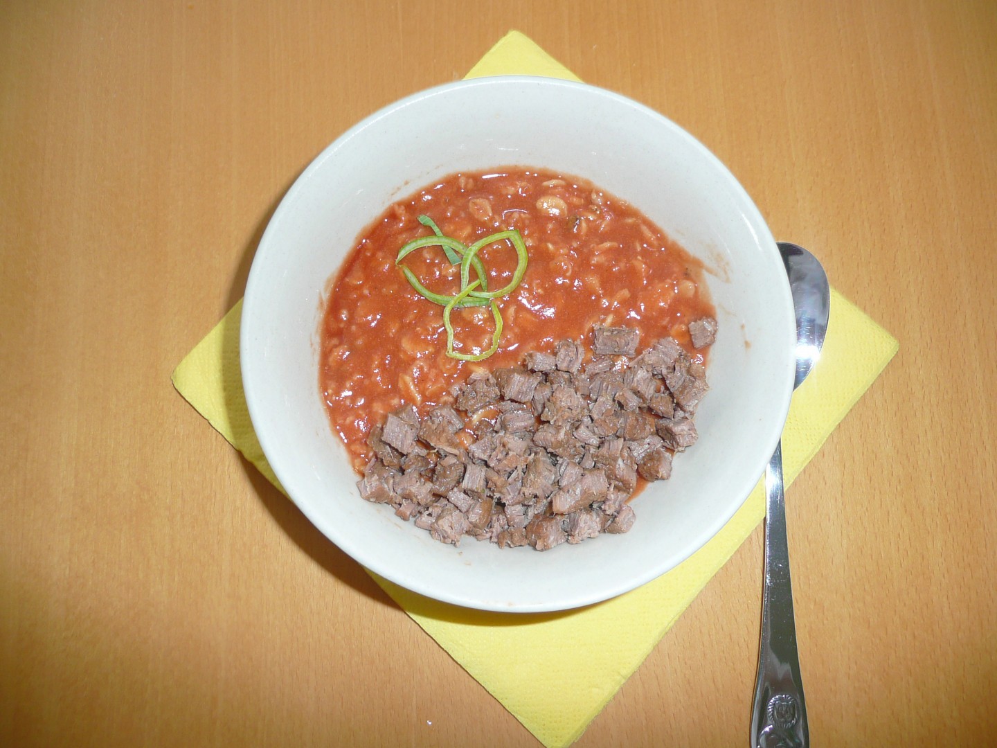 Zdravá rajská pro děti s vločkami