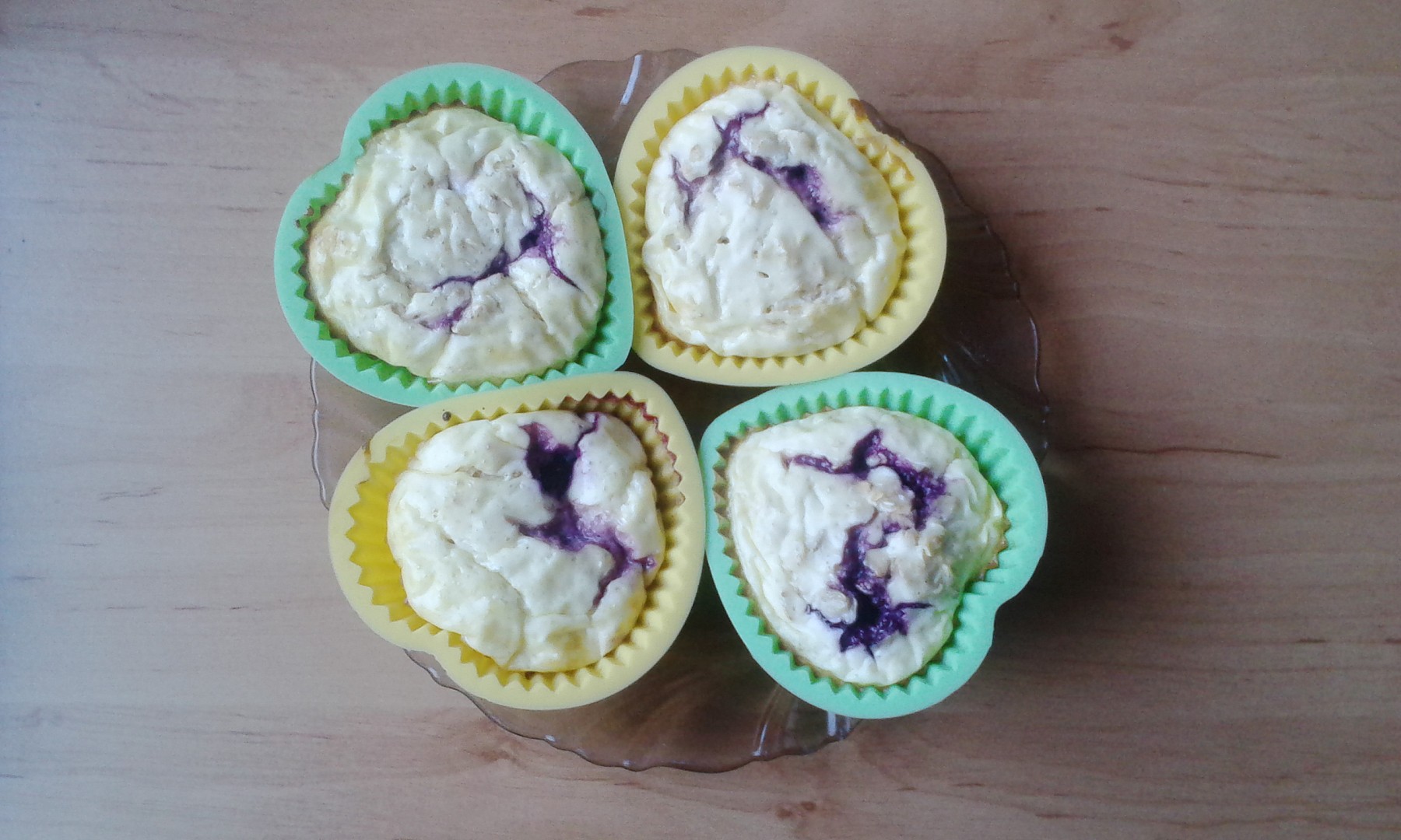 Zdravé dortíky plné bílkovin